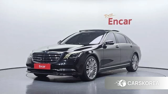 Mercedes-Benz S-Class W222 2019 Черный из Кореи