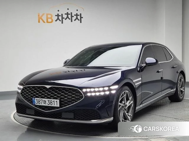 Genesis G90 (RS4) 2022 Синий из Кореи