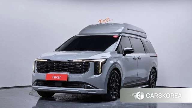 Kia The New Carnival 4th Generation 2024 Серебристо-серый из Кореи