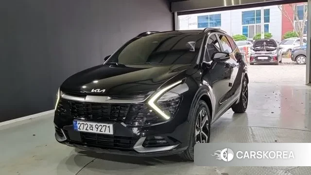 Kia Sportage 5th Generation Hybrid 2021 Черный из Кореи