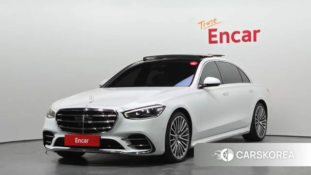 Mercedes-Benz S-Class W223 2024 Белый из Кореи