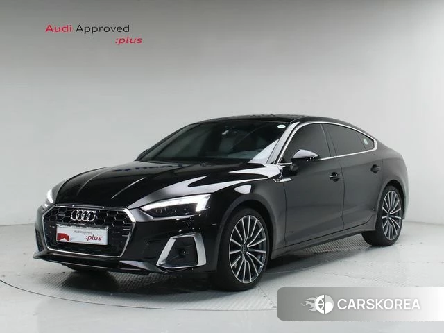 Audi A5 (F5) 2023 Черный из Кореи