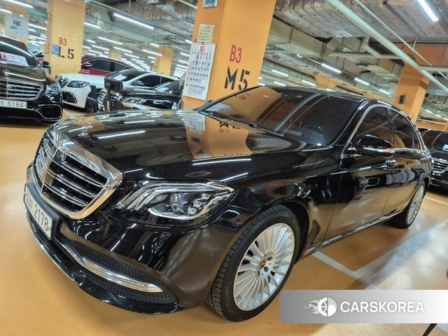 Mercedes-Benz S-Class W222 2019 Черный из Кореи