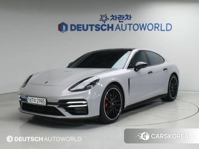 Porsche Panamera (971) 2021 Черный из Кореи