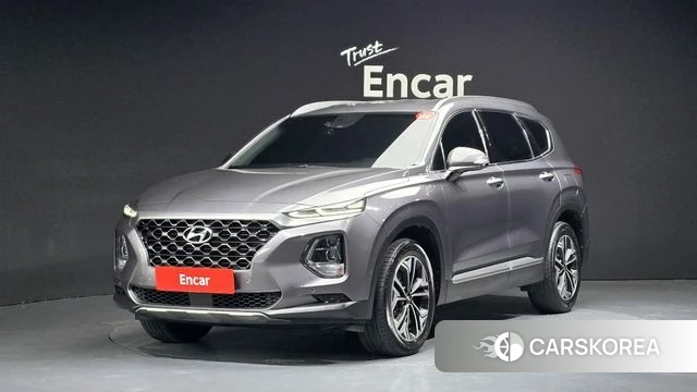 Hyundai Santa Fe TM 2018 Серый из Кореи