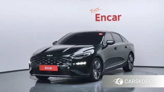 Kia K8 Hybrid 2023 Черный из Кореи