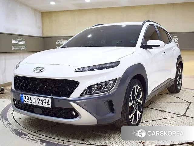 Hyundai The New Kona 2021 Белый из Кореи