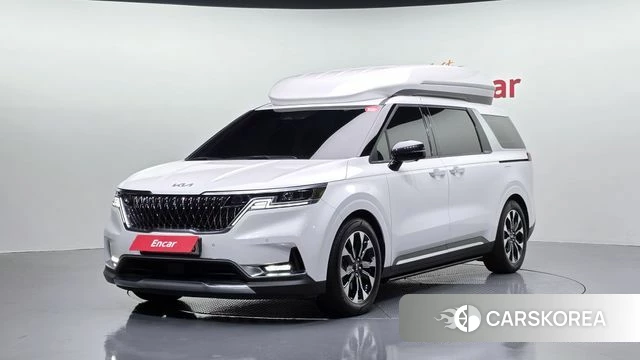 Kia Carnival 4th generation 2021 Белый из Кореи