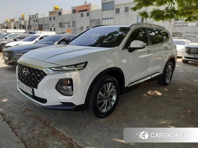 Hyundai Santa Fe TM 2019 Белый из Кореи