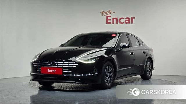 Hyundai Sonata Hybrid (DN8) 2022 Черный из Кореи