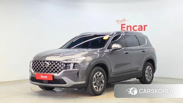 Hyundai The New Santa Fe 2023 Серый из Кореи