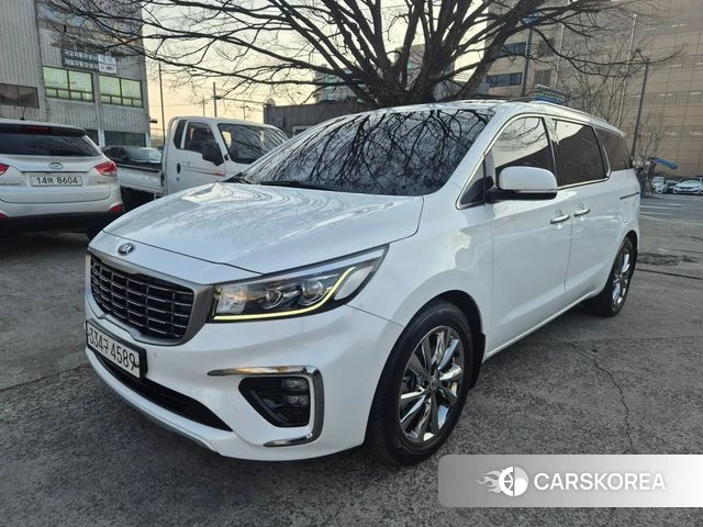 Kia The New Carnival 2018 Белый из Кореи