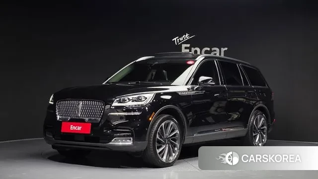 Lincoln Aviator 2nd generation 2021 Черный из Кореи