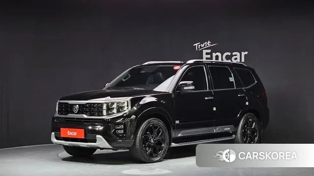 Kia Mohave Master 2021 Черный из Кореи