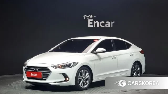 Hyundai Avante AD 2018 Белый из Кореи