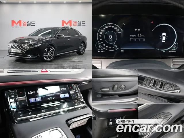 Hyundai The New Grandeur IG 2019 Черный из Кореи