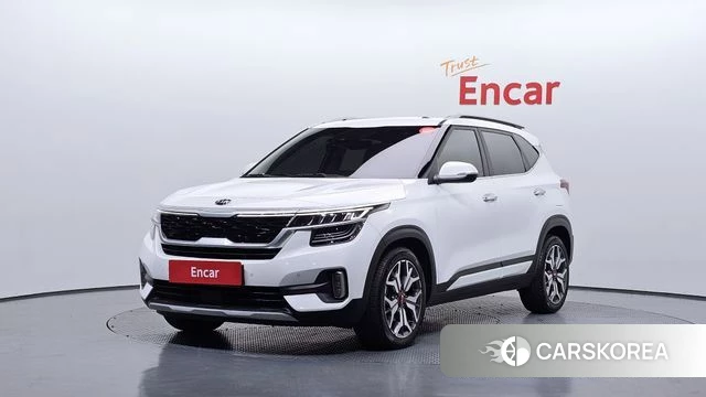 Kia Seltos 2021 Белый из Кореи