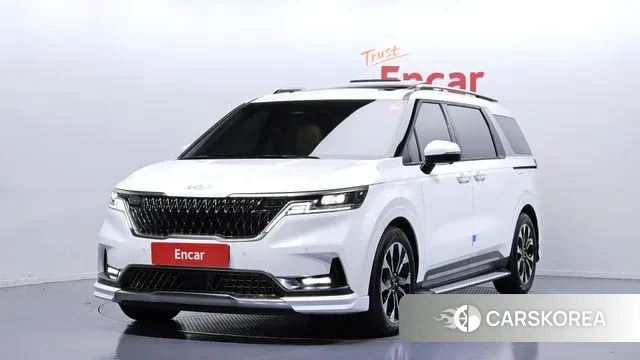 Kia Carnival 4th generation 2023 Белый из Кореи