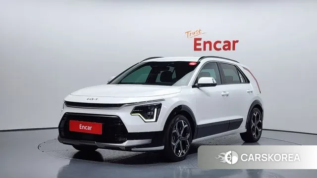 Kia Di Ol Nu Niro 2022 Белый из Кореи
