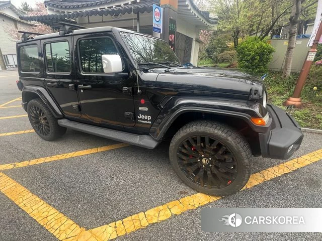 Jeep Wrangler (JL) 2021 Черный из Кореи