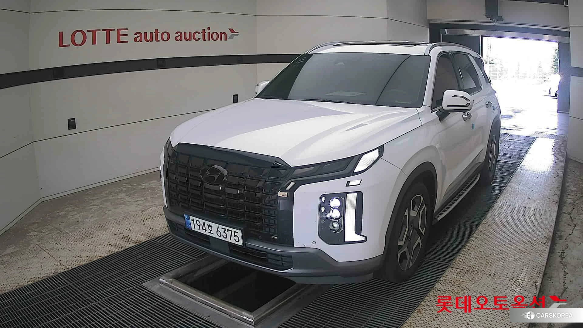 Hyundai Palisade 2023 Белый из Кореи