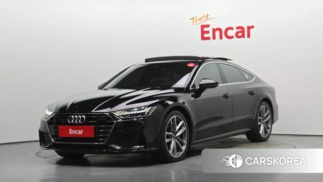 Audi A7 (4K) 2020 Черный из Кореи