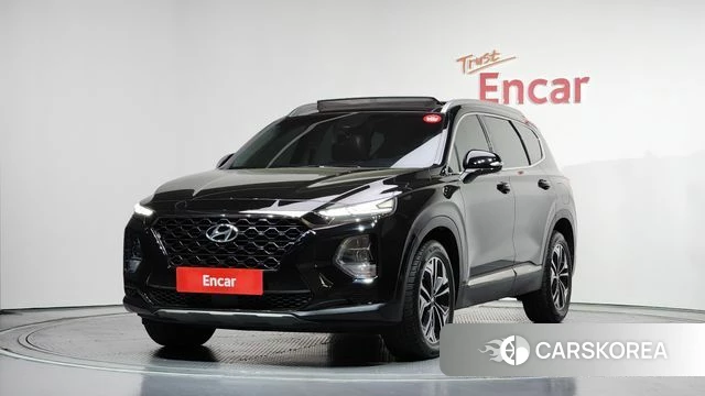 Hyundai Santa Fe TM 2018 Черный из Кореи