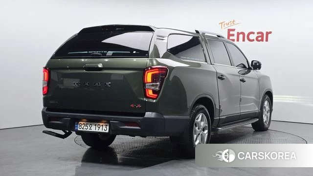 Ssangyong The New Rexton Sports Cannes 2022 Зеленый из Кореи