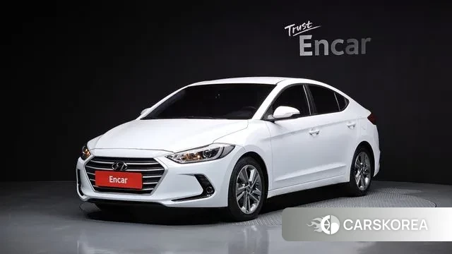 Hyundai Avante AD 2018 Белый из Кореи