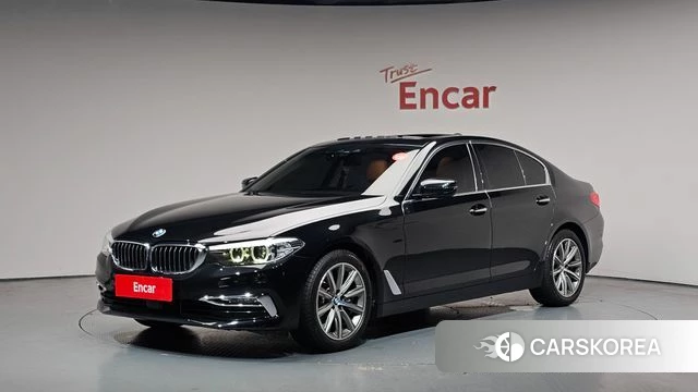 BMW 5 Series (G30) 2018 Черный из Кореи