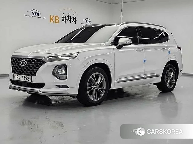 Hyundai Santa Fe TM 2018 Белый из Кореи