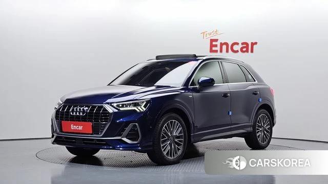 Audi Q3 (F3) 2024 Синий из Кореи