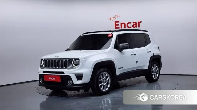 Jeep Renegade 2021 Белый из Кореи