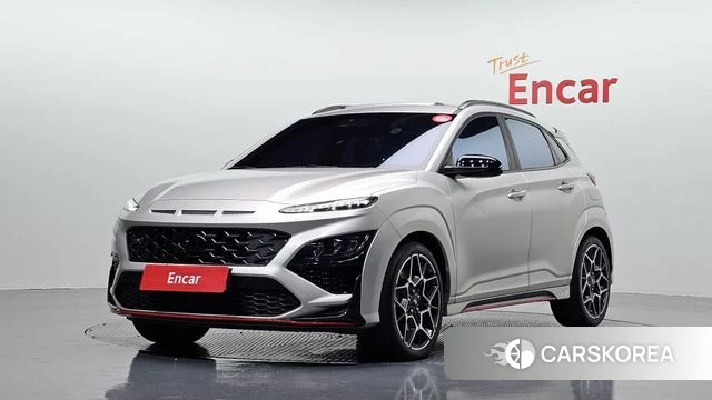 Hyundai The New Kona 2022 Серебристо-серый из Кореи