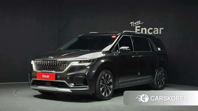 Kia Carnival 4th generation 2021 Серый из Кореи