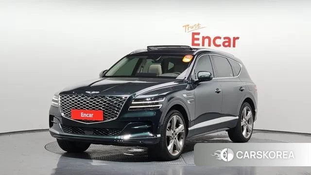 Genesis GV80 2021 Темно-зеленый из Кореи