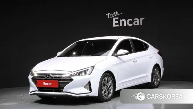 Hyundai The New Avante AD 2019 Белый из Кореи