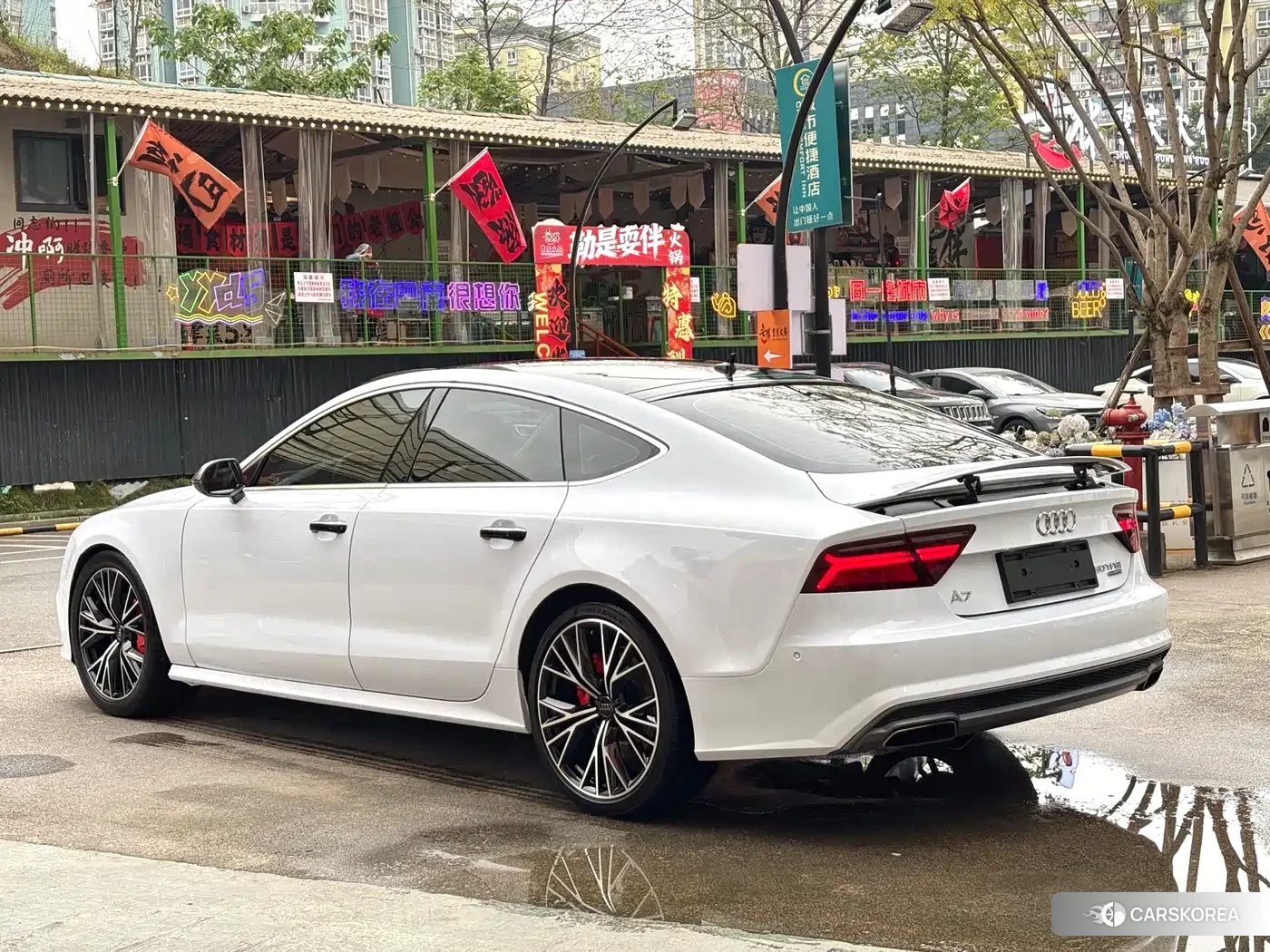 Audi A7 2018 Белый из Китая