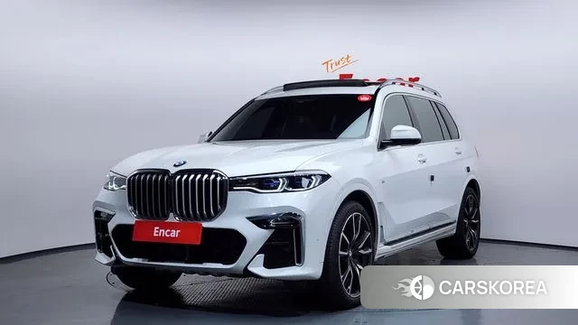 BMW X7 (G07) 2020 Белый из Кореи