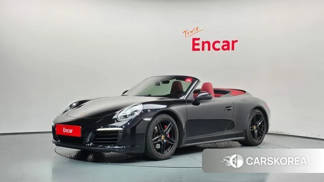 Porsche 911 2018 Черный из Кореи