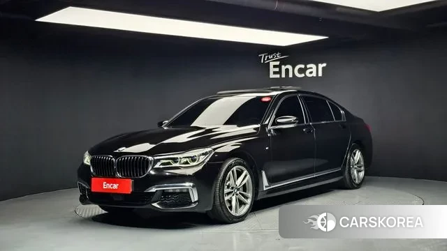 BMW 7 Series (G11) 2018 Черный из Кореи