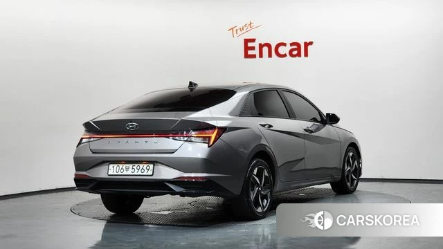 Hyundai Avante (CN7) 2020 Серый из Кореи