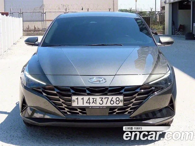 Hyundai Avante Hybrid (CN7) 2020 Серый из Кореи