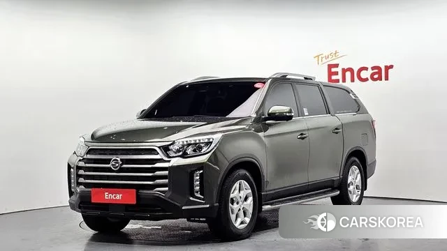 Ssangyong The New Rexton Sport 2023 Темно-зеленый из Кореи