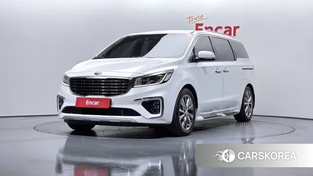 Kia The New Carnival 2018 Белый из Кореи