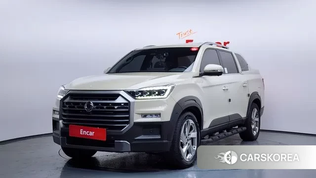 Ssangyong The New Rexton Sport 2024 Жемчужный цвет из Кореи