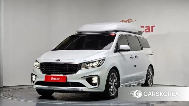 Kia The New Carnival 2019 Белый из Кореи