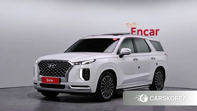 Hyundai Palisade 2021 Белый из Кореи