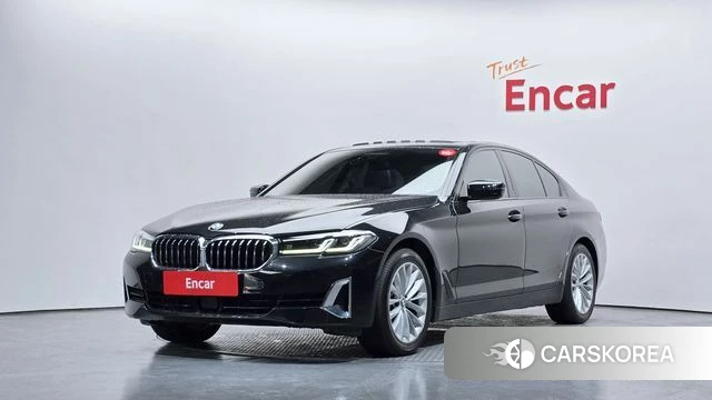 BMW 5 Series (G30) 2021 Черный из Кореи