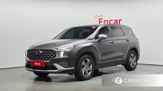 Hyundai The New Santa Fe 2023 Серый из Кореи